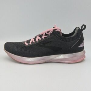 Brooks Levitate 5 Women's Running Shoes Black Pink Knit Lace Up Athletic Size 11